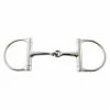 Weatherbeeta Horse Bits Korsteel Stainless Steel Jointed Dee Ring Snaffle Bit