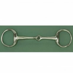 English Riding Supply AlBaCon German Silver Dressage Eggbutt Bradoon 15mm Mouth