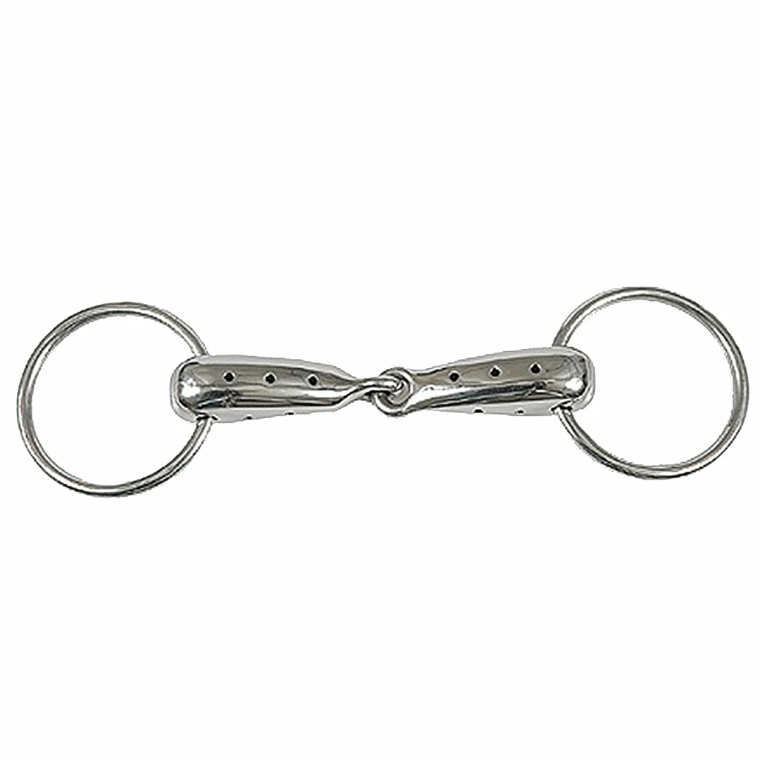 Jacks Mfg Horse Bits Hollow Mouth Loose Ring Snaffle Bit 3 Jacks Mfg Horse Bits Hollow Mouth Loose Ring Snaffle Bit