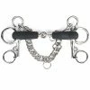 Shires Equestrian Products Horse Bits Shires Tom Thumb Rubber Jointed Pelham Bit