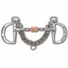 Toklat Originals Stainless Steel 3-Piece Snaffle With Copper Roller Uxeter Kimberwick 2 Toklat Originals Stainless Steel 3-Piece Snaffle With Copper Roller Uxeter Kimberwick