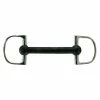 Intrepid Coronet Rubber Mullen Mouth Dee Ring Bit Horse Bits