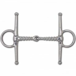 Toklat Originals Toklat Stainless Steel Corkscrew Snaffle Full Cheek - 6 1/2" Cheek