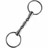 Weatherbeeta Horse Bits JP Korsteel Stainless Steel Oval Link Loose Ring Snaffle Bit