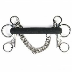Shires Equestrian Products Shires Tom Thumb Rubber Pelham Bit