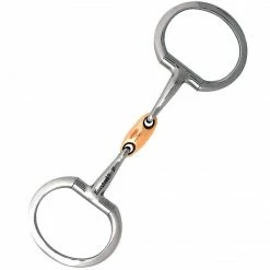 Weatherbeeta Horse Bits JP Korsteel Stainless Steel Copper Oval Link Eggbutt Snaffle Bit