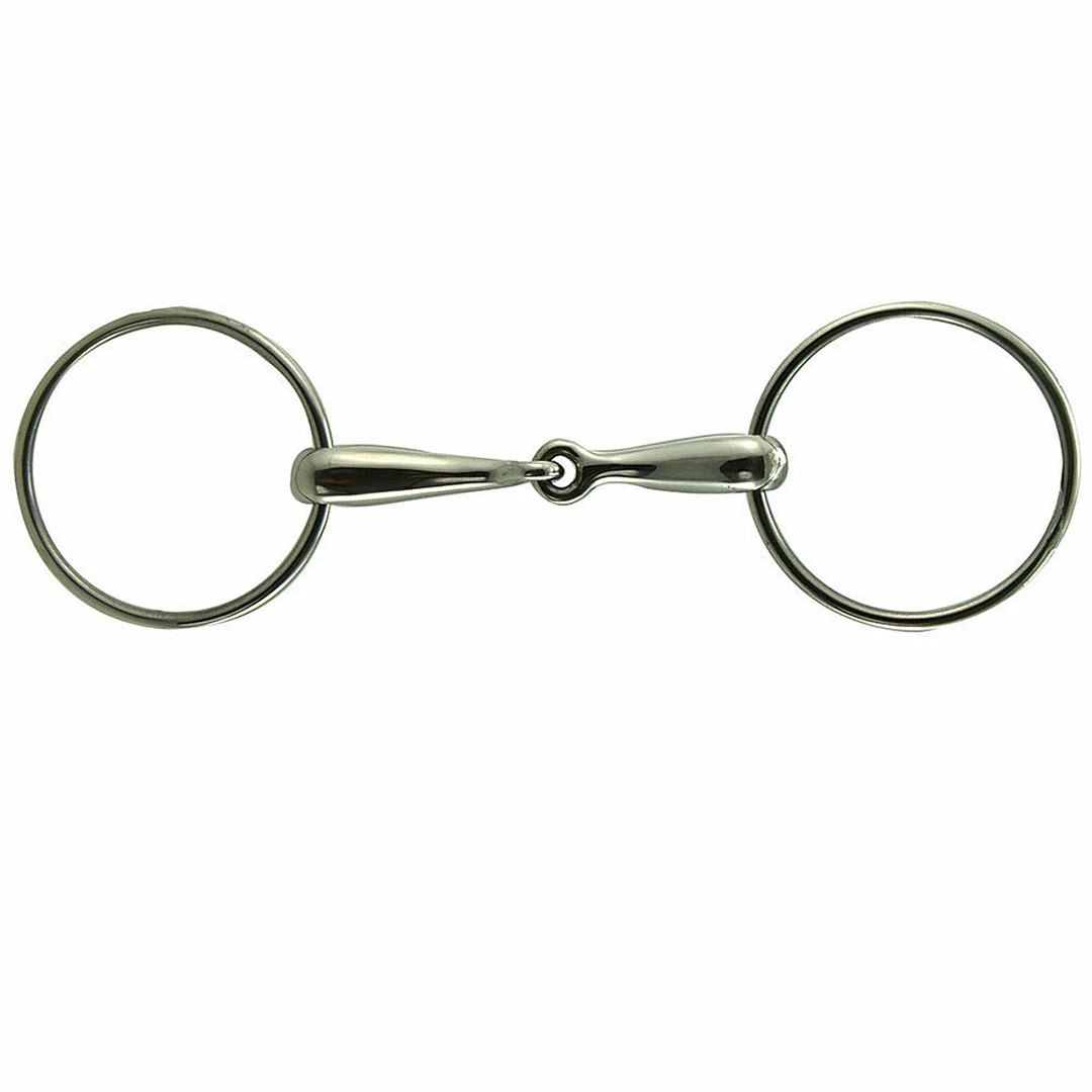 Intrepid Coronet Racing Hollow Mouth Snaffle Bit Horse Bits 3 Intrepid Coronet Racing Hollow Mouth Snaffle Bit Horse Bits