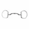 Toklat Originals Toklat Myler Eggbutt Without Hooks With Wide Ported Barrel Snaffle MB 33WL Horse Bits