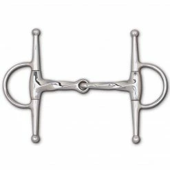 Toklat Originals Toklat Stainless Steel Slow Twist Snaffle Full Cheek - 6 1/2" Cheek