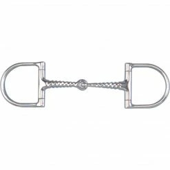 Toklat Originals Horse Bits Toklat Pony Corkscrew Snaffle Dee Bit