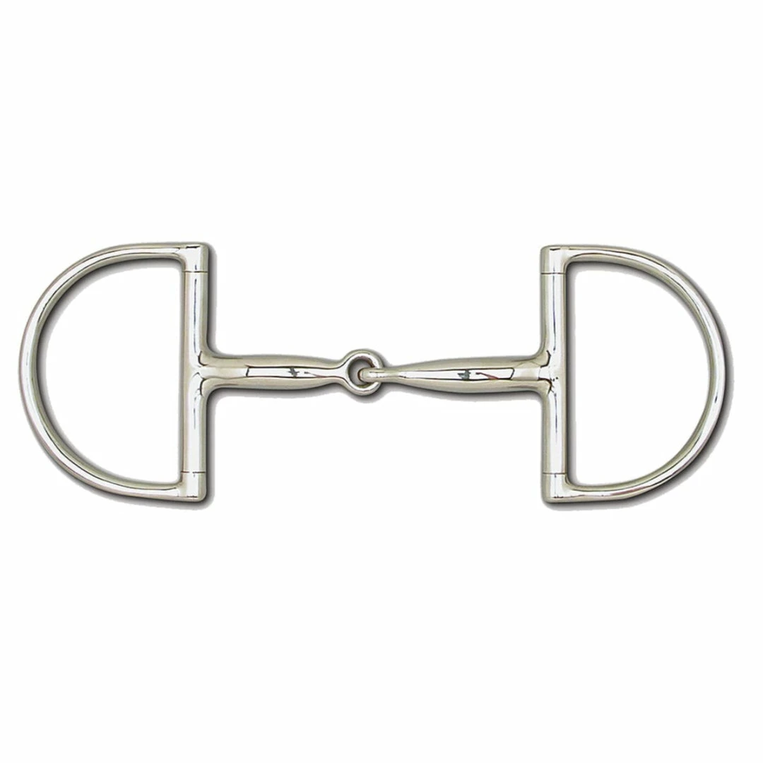 Toklat Originals Horse Bits Toklat Stainless Steel Snaffle Hunt Dee - 3 3/4" Rings 3 Toklat Originals Horse Bits Toklat Stainless Steel Snaffle Hunt Dee - 3 3/4" Rings
