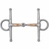 Toklat Originals Toklat Copper Thin Mouth Snaffle Full Cheek Bit