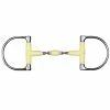 English Riding Supply Happy Mouth King Dee Double Jointed Roller Mouth Bit Horse Bits