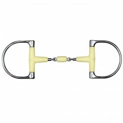 English Riding Supply Happy Mouth King Dee Double Jointed Roller Mouth Bit Horse Bits