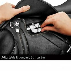 Saddlery Brands International Bates Advanta Saddle With HART 27 Saddlery Brands International Bates Advanta Saddle With HART