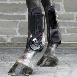 Frantisi Horse Boots & Wraps Acavallo Opera Front Boot -Gel Lined With Elasticated Stud Fastening