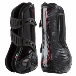 Frantisi Horse Boots & Wraps Acavallo Opera Front Boot -Gel Lined With Elasticated Stud Fastening