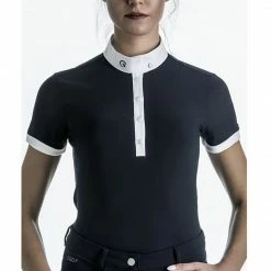 EGO7 EGO 7 Women's Polo Top Short Sleeve Show Shirts