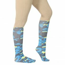 JPC Equestrian TuffRider Camo Boot Socks