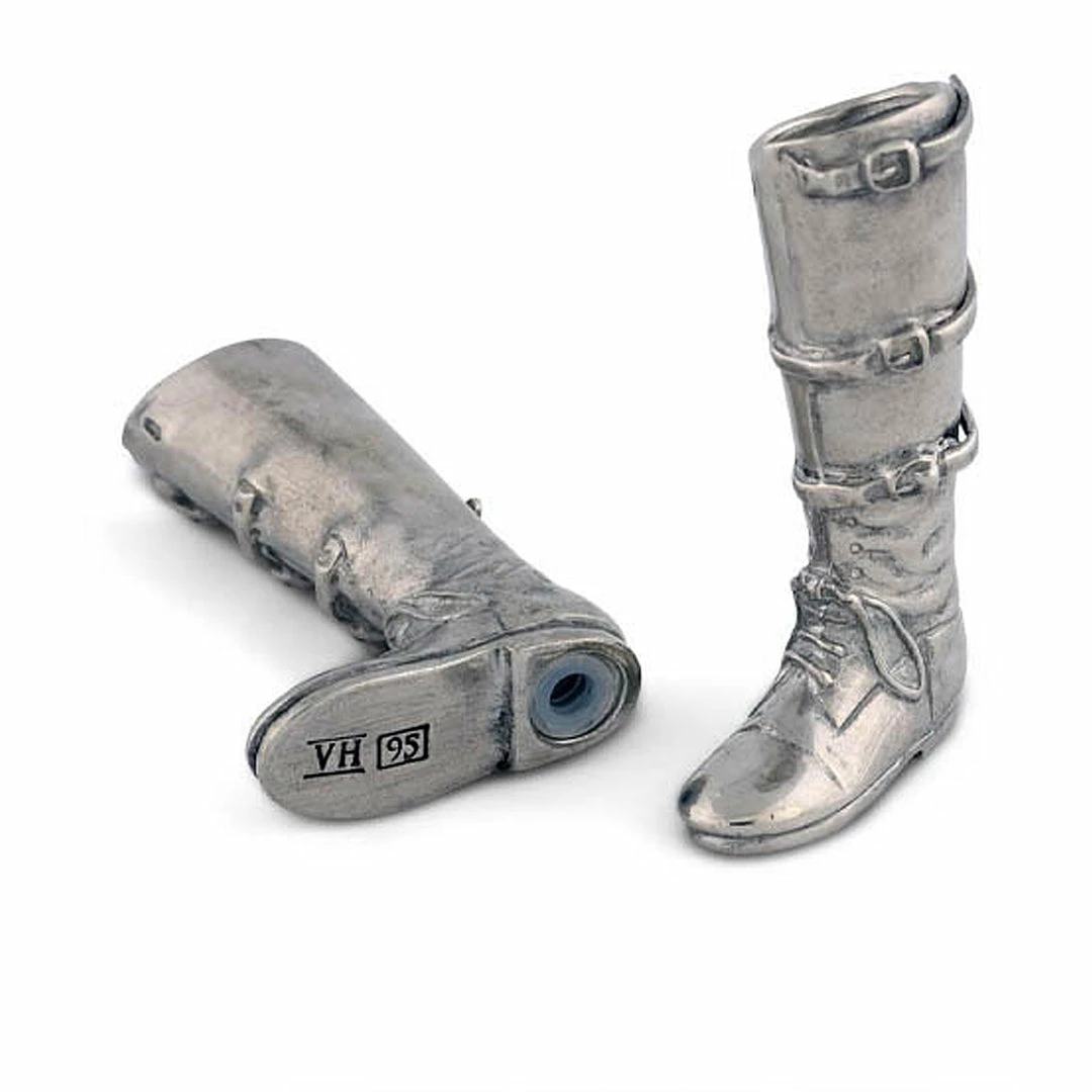 Equestrian Decor Arthur Court Equestrian Salt & Pepper Set - Riding Boot 4 Equestrian Decor Arthur Court Equestrian Salt & Pepper Set - Riding Boot