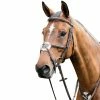 English Bridles Prestige 3E080 Leather Bridle With Figure 8 Noseband