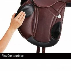 Saddlery Brands International Bates Advanta Saddle With HART 37 Saddlery Brands International Bates Advanta Saddle With HART