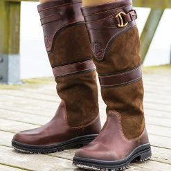 English Riding Supply Mountain Horse Devonshire Tall Boot Riding Boots & Half Chaps 7 English Riding Supply Mountain Horse Devonshire Tall Boot Riding Boots & Half Chaps