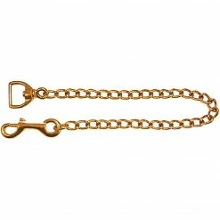 Intrepid Solid Brass Chain Halters & Leads