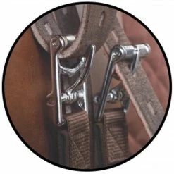 JPC Equestrian Saddle Pads & Fittings Lettia Coolmax Clik Girth