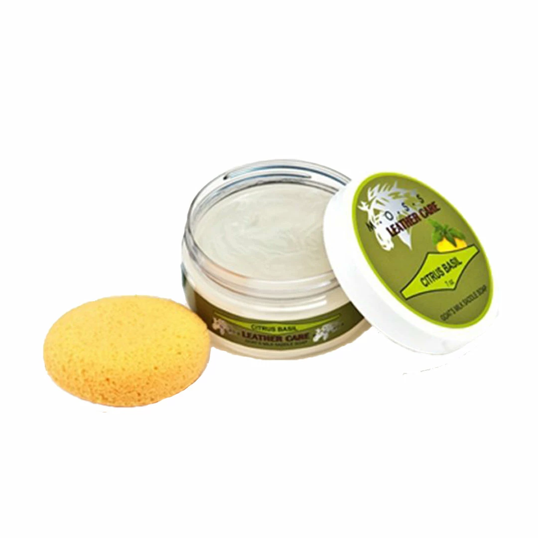 Nunn Finer Moss Goats Milk Saddle Soap 6 Nunn Finer Moss Goats Milk Saddle Soap