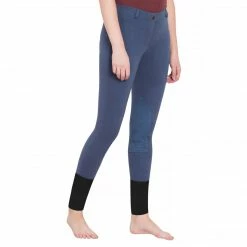 JPC Equestrian TuffRider Ladies Starter Lowrise Pull On Knee Patch Breeches