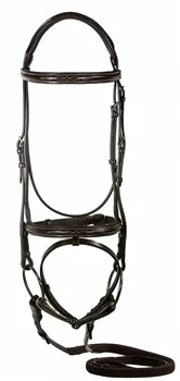 Nunn Finer Gianna Flash Bridle English Bridles 3 Nunn Finer Gianna Flash Bridle English Bridles