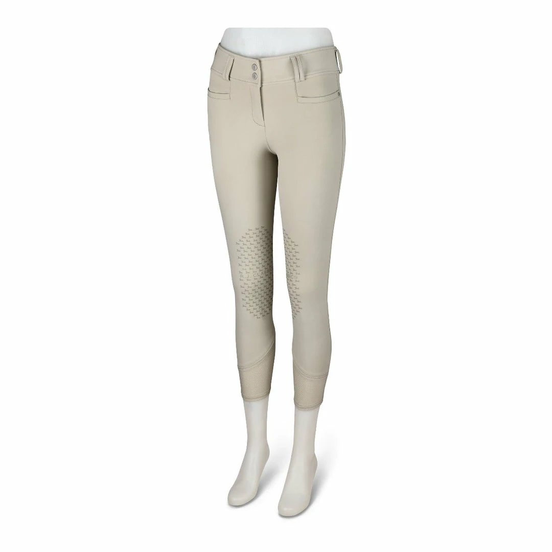 R.J. Classics Equestrian Apparel RJ Classics Harper Ladies' Natural Rise Silicone Knee Patch Breech Breeches 10 R.J. Classics Equestrian Apparel RJ Classics Harper Ladies' Natural Rise Silicone Knee Patch Breech Breeches