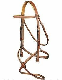 English Riding Supply English Bridles Pessoa Legacy Padded Jumper Bridle W/Reins