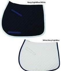 JPC Equestrian Saddle Pads & Fittings TuffRider Basic All Purpose Pad With Trim And Piping