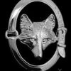 Designs By Loriece Loriece Brooch Pin Fox Mask