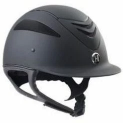 English Riding Supply Helmets One K Defender Black Matte JR Helmet