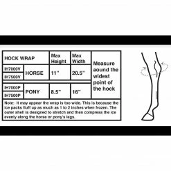 Ice Horse Hock Wrap