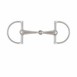 Weatherbeeta Horse Bits Korsteel Stainless Steel Thick Hollow Mouth Hunter Dee Snaffle Bit