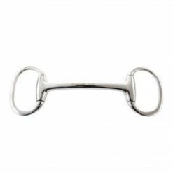 Weatherbeeta Korsteel Stainless Steel Mullen Mouth Eggbutt Snaffle Bit Horse Bits