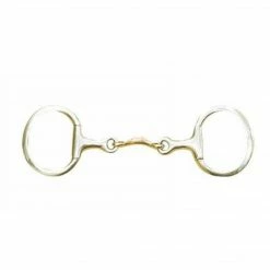 English Riding Supply Horse Bits Centaur Stainless Steel Quarter Moon Eggbutt Bit