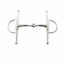 Weatherbeeta Horse Bits Korsteel Medium Weight Full Cheek Eggbutt Snaffle Bit