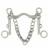 English Riding Supply Centaur Stainless Steel Weymouth Curb Bit With 8cm Sliding Cheeks
