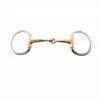 Weatherbeeta Korsteel Stainless Steel Copper Mouth Eggbutt Snaffle Bit 1 Weatherbeeta Korsteel Stainless Steel Copper Mouth Eggbutt Snaffle Bit
