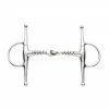 Weatherbeeta Horse Bits Korsteel Stainless Steel Corkscrew Mouth Full Cheek Snaffle Bit