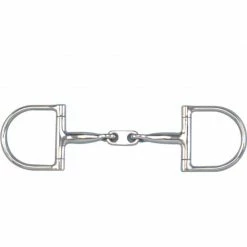 Toklat Originals Horse Bits Pony Stainless Steel Dr. Bristol Snaffle Dee