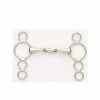 English Riding Supply Ovation Elite Solid Stainless Steel 3-Ring Gag Horse Bits