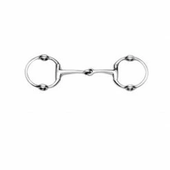 Weatherbeeta Korsteel Stainless Steel Jointed Eggbutt Gag Bit Horse Bits