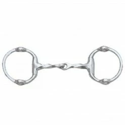 English Riding Supply Horse Bits Centaur Stainless Steel Cheltenham Twisted Mouth Eggbutt Gag Bit
