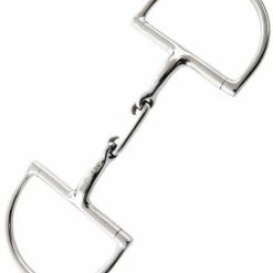Weatherbeeta JP Korsteel Stainless Steel Dr Bristol Hunter Dee Ring Snaffle Bit